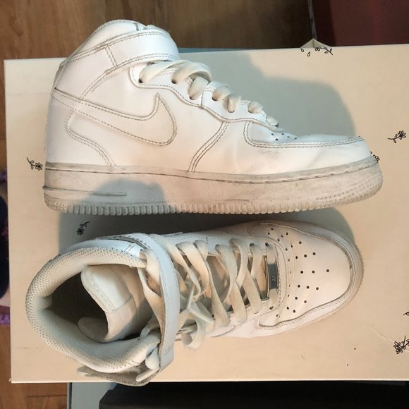 Nike Women's Air Force 1 Mid '07 Leather sneakers - Picture 3 of 5